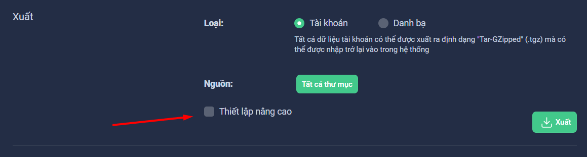 Hướng dẫn Import/Export toàn bộ dữ liệu của một tài khoản email trên OneMail.