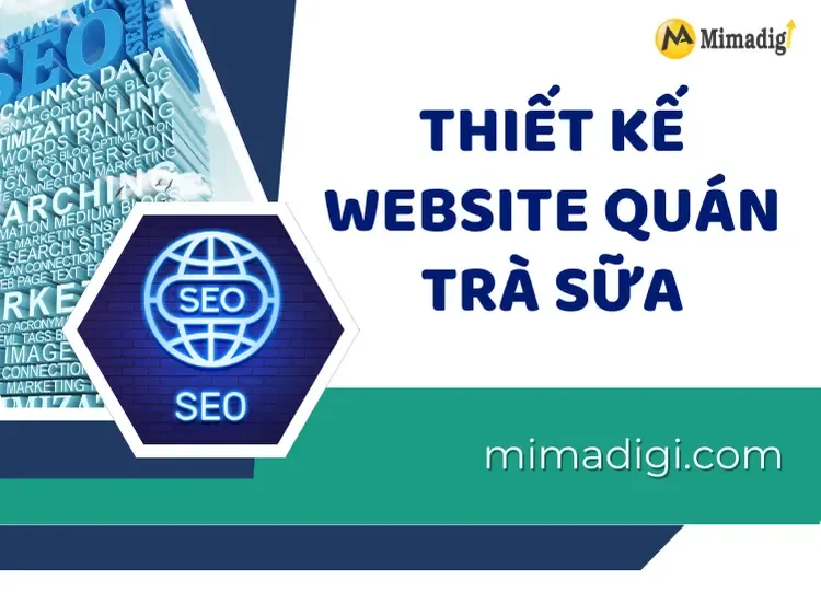 Thiết kế website quán trà sữa