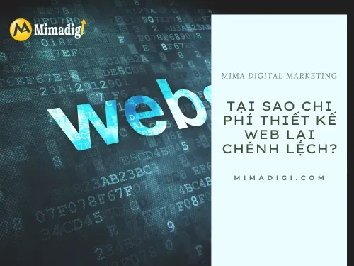 Vì sao giá thiết kế website công ty lại chênh lệch?