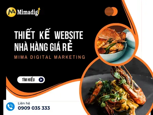 Thiết kế website nhà hàng giá rẻ 