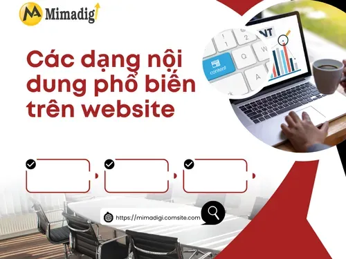 Các dạng nội dung phổ biến trên website