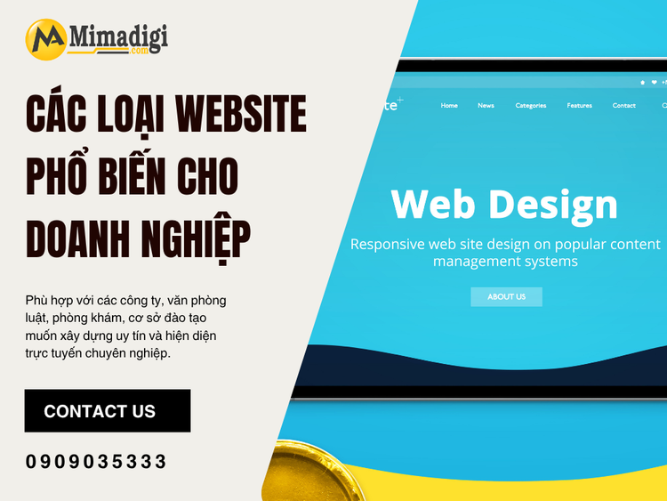 Các Loại Website Phổ Biến Cho Doanh Nghiệp Tại Huế