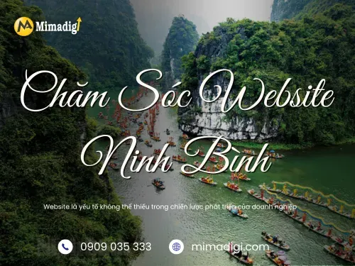 Chăm sóc website  Ninh Bình