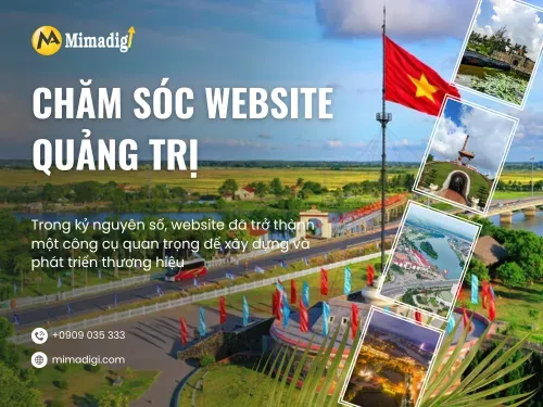 Chăm sóc website Quảng Trị