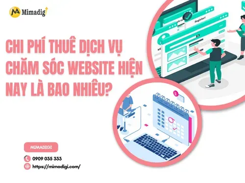 Chi phí thuê dịch vụ chăm sóc website hiện nay là bao nhiêu?