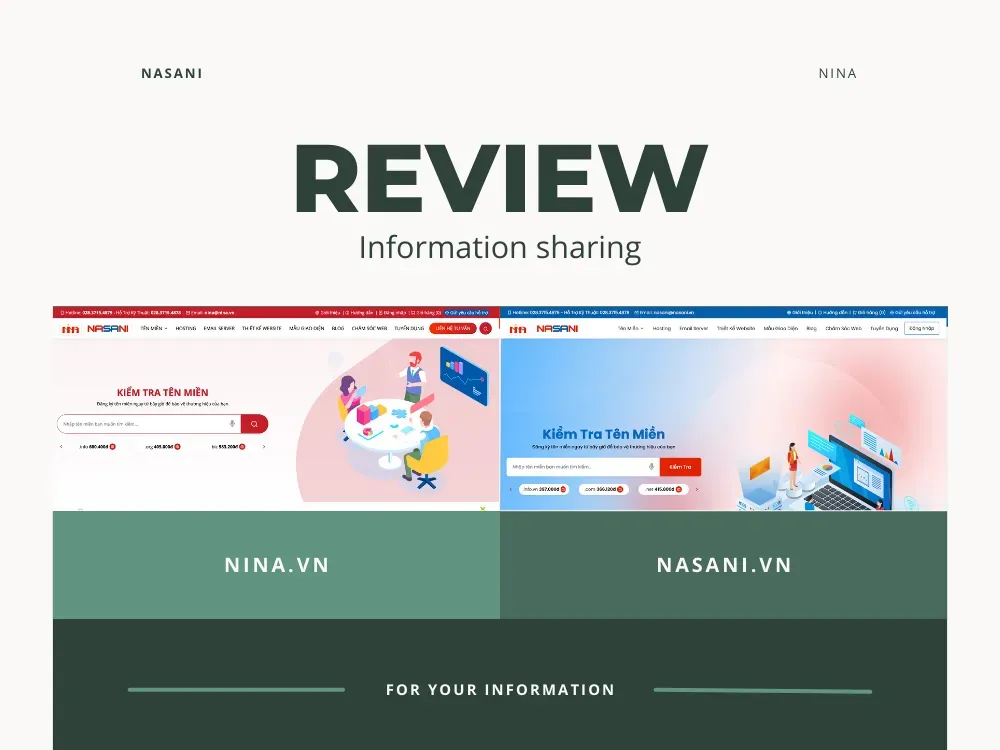 Review Công Ty TNHH Công Nghệ Phần Mềm NASANI – Kế Thừa NINA