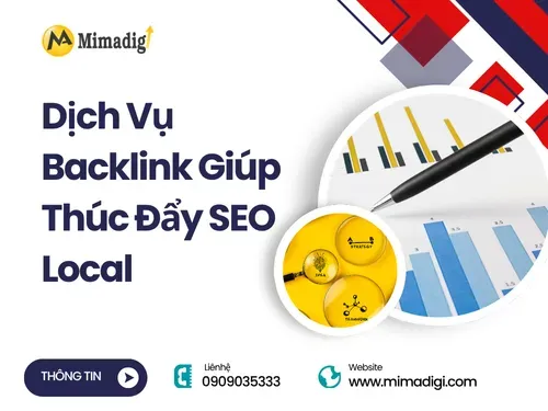 Dịch vụ backlink giúp thúc đẩy SEO Local