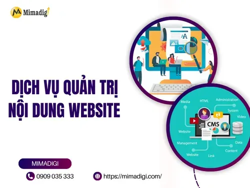 Dịch vụ quản trị nội dung website – Giải pháp tiết kiệm cho doanh nghiệp