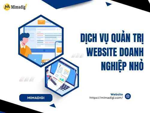 Dịch vụ quản trị website doanh nghiệp nhỏ