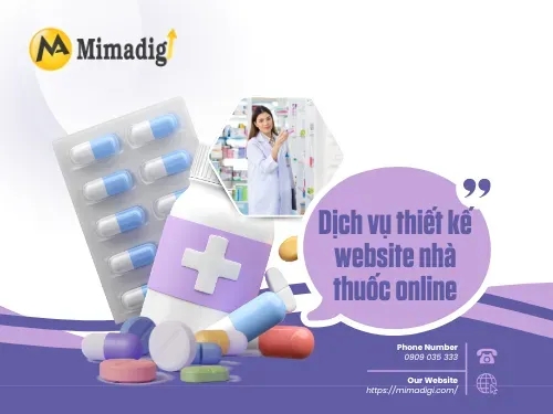 Thiết kế website nhà thuốc online