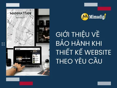 Cam kết bảo hành khi thiết kế website theo yêu cầu