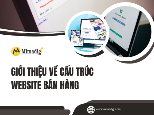 Lập cấu trúc website bán hàng theo yêu cầu