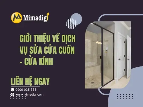 Thiết kế website thợ sửa cửa cuốn – cửa kính