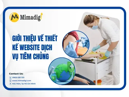 Thiết kế website dịch vụ tiêm chủng