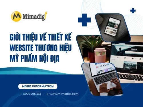 Thiết kế website thương hiệu mỹ phẩm nội địa