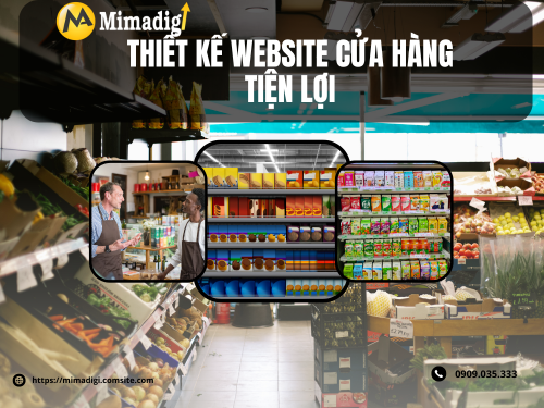 Thiết kế website cửa hàng tiện lợi