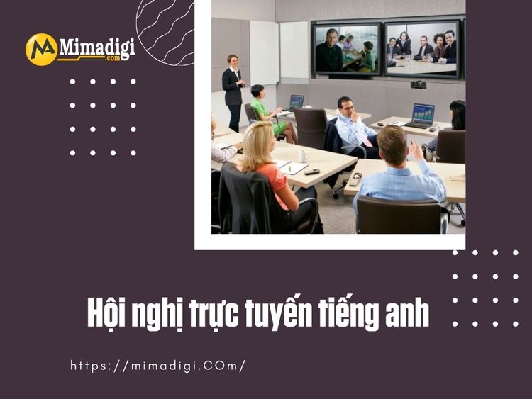 Hội nghị trực tuyến tiếng anh