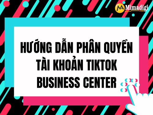 Hướng dẫn phân quyền tài khoản TikTok Business Center