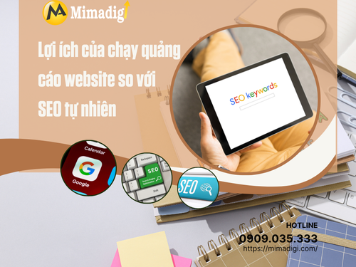 Lợi ích của chạy quảng cáo website so với SEO tự nhiên