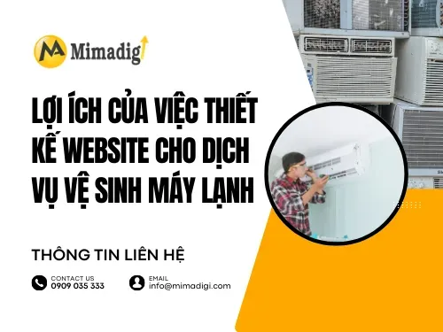 Thiết kế website vệ sinh máy lạnh tại nhà