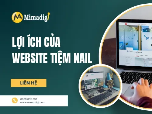 Thiết kế website tiệm nail
