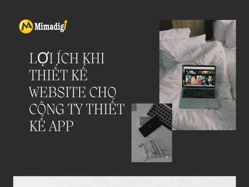 Thiết kế website công ty thiết kế app
