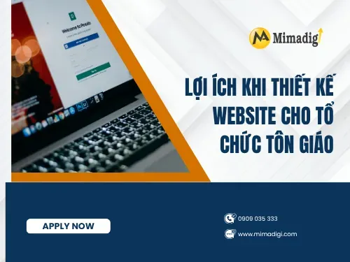 Thiết kế website tổ chức tôn giáo