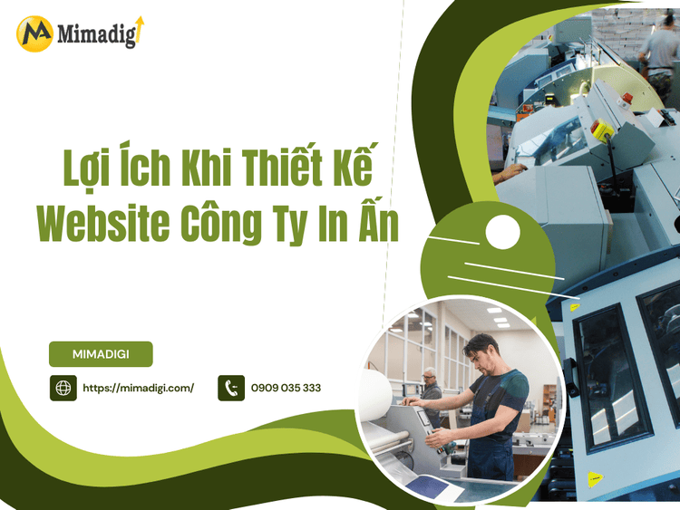 Thiết kế website công ty in ấn