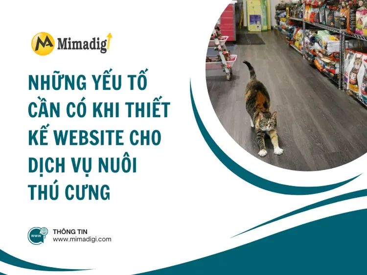 Thiết kế website dịch vụ nuôi thú cưng theo giờ