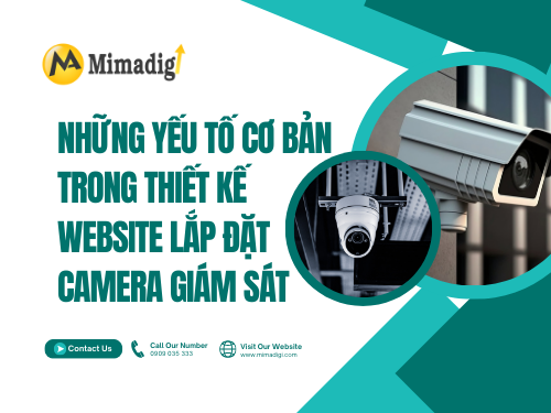 Thiết kế website lắp đặt camera giám sát