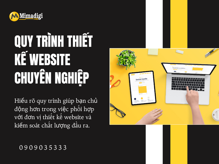 Quy Trình Thiết Kế Website Chuyên Nghiệp 