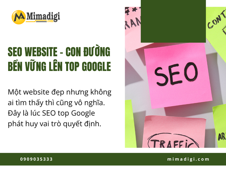SEO Website – Con Đường Bền Vững Lên Top Google