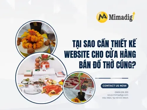 Thiết kế website bán đồ thờ cúng tại Sài Gòn
