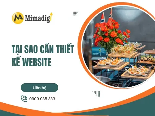 Thiết kế website dịch vụ ăn uống công nghiệp