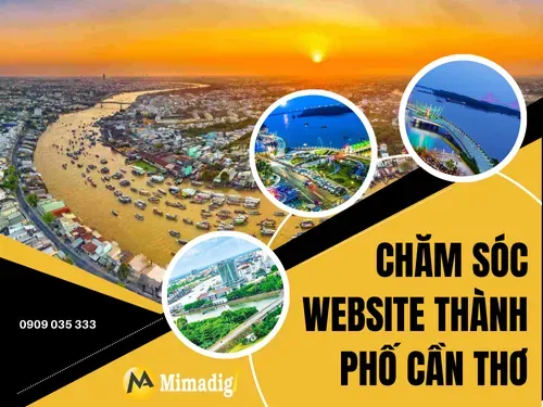 Chăm sóc website Thành phố Cần Thơ