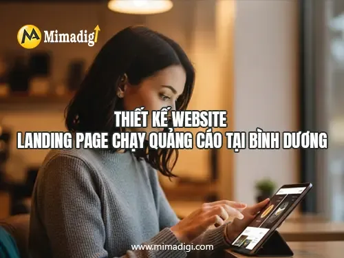 Thiết kế website landing page chạy quảng cáo tại Bình Dương