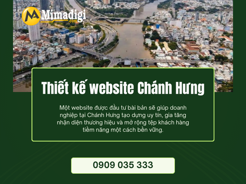 Thiết kế website Chánh Hưng