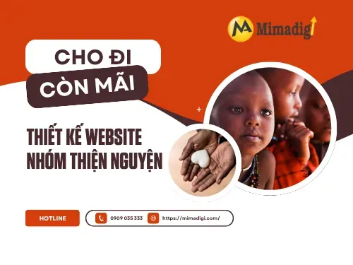 Thiết kế website nhóm thiện nguyện