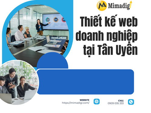 Thiết kế web doanh nghiệp tại Tân Uyên