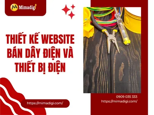 Thiết kế website bán dây điện và thiết bị điện