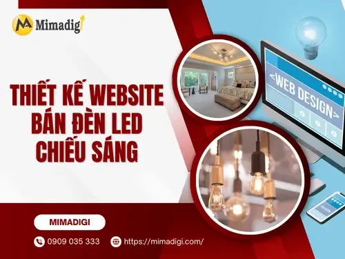Thiết kế website bán đèn LED chiếu sáng