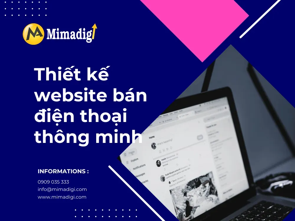 Thiết kế website bán điện thoại thông minh