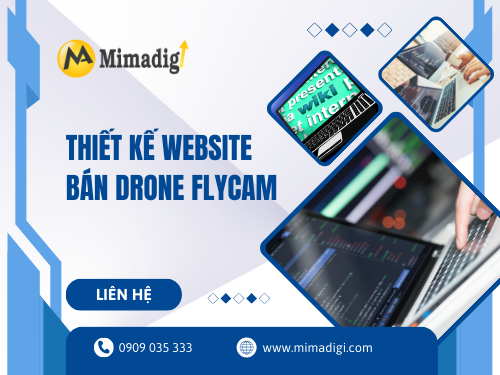Thiết kế website bán drone flycam