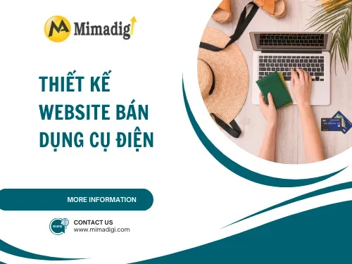 Thiết kế website bán dụng cụ điện