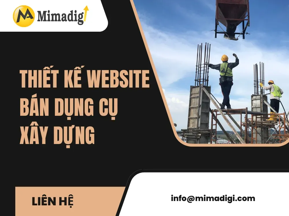 Thiết kế website bán dụng cụ xây dựng