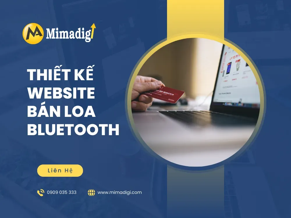 Thiết kế website bán loa bluetooth