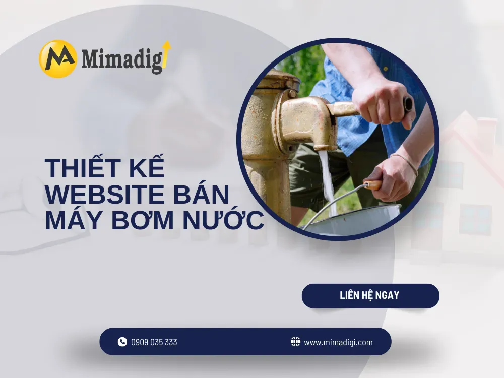 Thiết kế website bán máy bơm nước