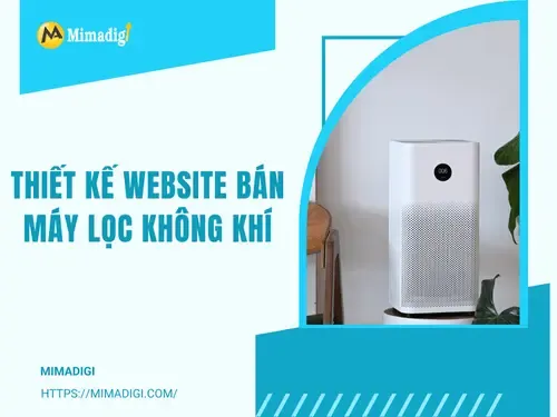 Thiết kế website bán máy lọc không khí