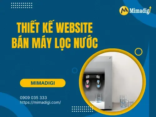 Thiết kế website bán máy lọc nước