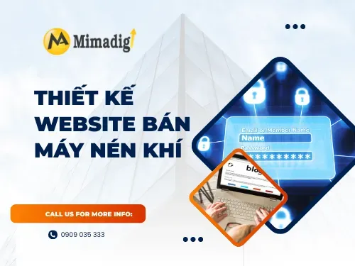Thiết kế website bán máy nén khí
